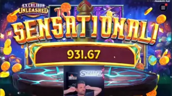 Slot machine Escalibur Unleached